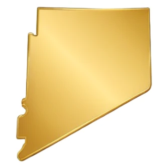 Nevada state outline sticker