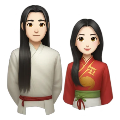 xie lian et hua cheng sticker