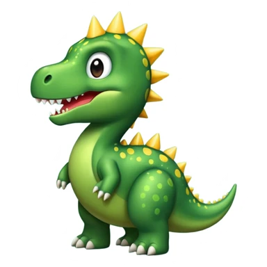 Dinosaurio con estrella sticker