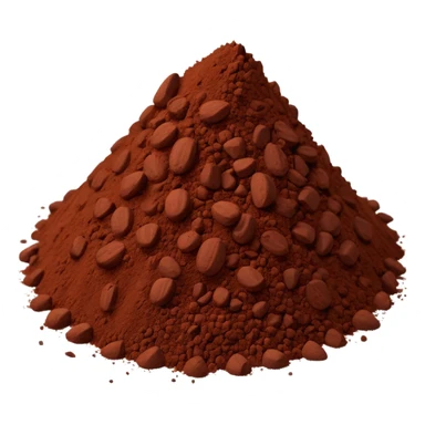 cocoa powder sticker