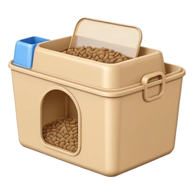cat litter box sticker