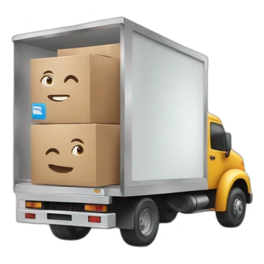 Speedy Moving truck sticker