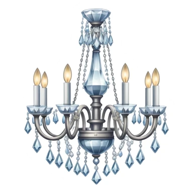 crystal chandelier sticker