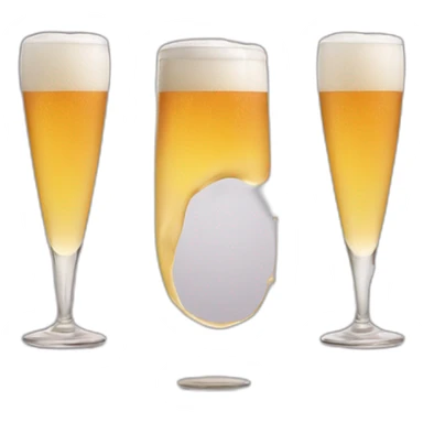Yoga drink beer sticker