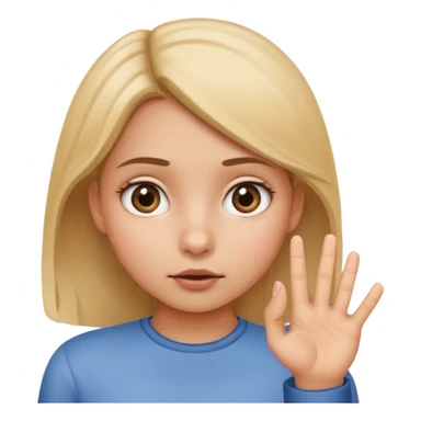 بنت حطه صوبعه في بقه sticker