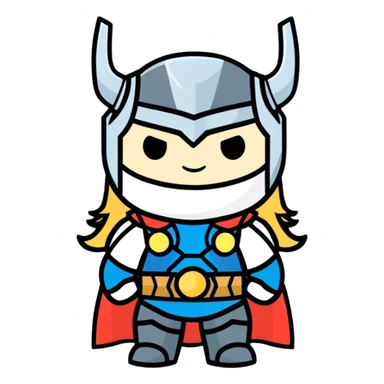 Thor from Marvel sticker