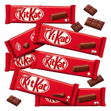 Kitkat chocolate kitkat chocolate  sticker