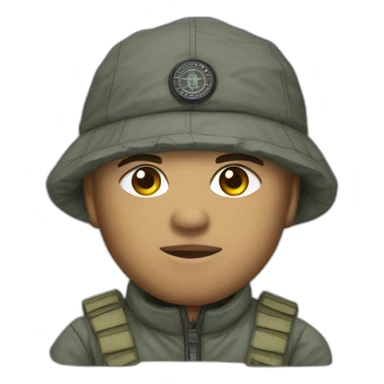 stone island sticker