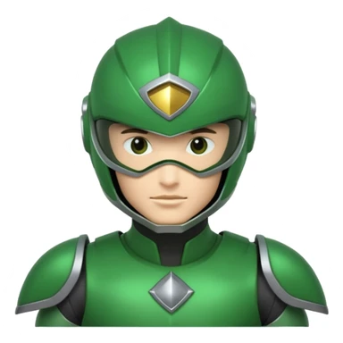 Power ranger green sticker