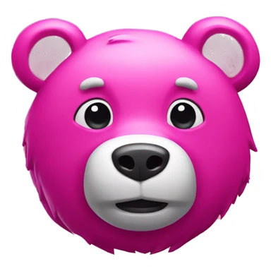 Fortnite pink bear  sticker