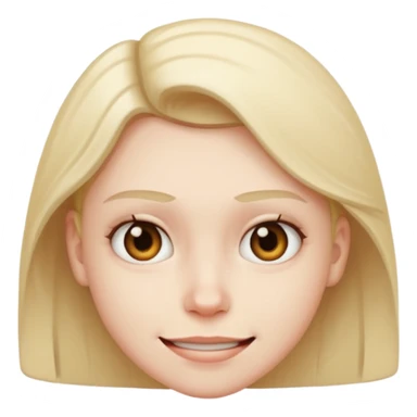 awkward forced Half smile smirk sticker