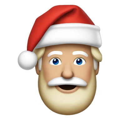 Donald trump as Santa sticker