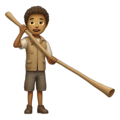 Speak softly and carry a big stick sticker