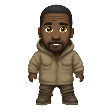 Skibidi Kanye  sticker