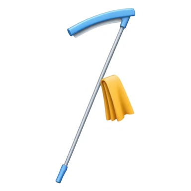 Hanging Bent Knee Wiper sticker