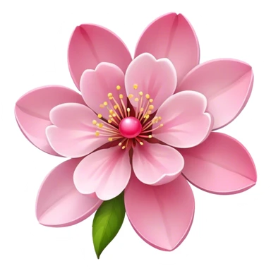 A cherry blossom sticker