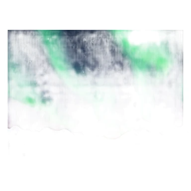 Northern Lights in the night sky sticker