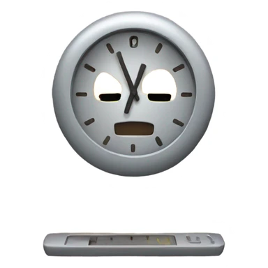 clocking out sticker