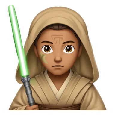 ge’daii from Star Wars with his pushing power sticker