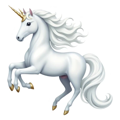 cinematic-beautiful-white-unicorn-emoji,-poised-and-regal,-with-a-slender,-ethereal-form-draped-in-a-pristine-white-color,-a-flowing-mane-and-tail,-and-a-white,-spiraled-horn-that-radiates-pure-light,-simplified-yet-sharp-and-majestic,  sticker