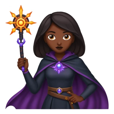 Energía femenina oscura sticker