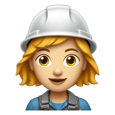 electrician woman sticker