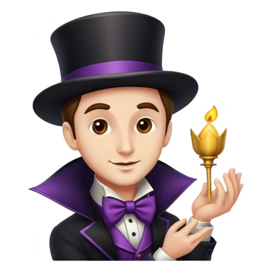 classic magician sticker