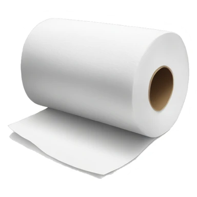 kitchen paper, kitchen roll, simple white paper towels sticker