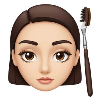 eyebrow cosmetic sticker