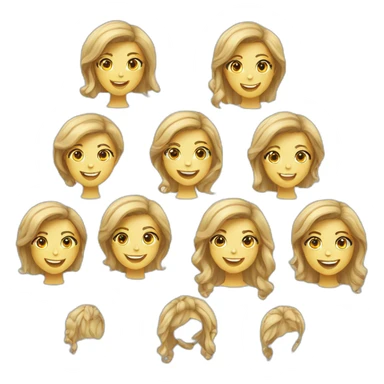 7 satisfied female customers sticker