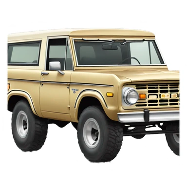 Ford Bronco 1973 sticker