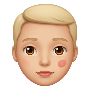 make A image fo blushin deeply sticker