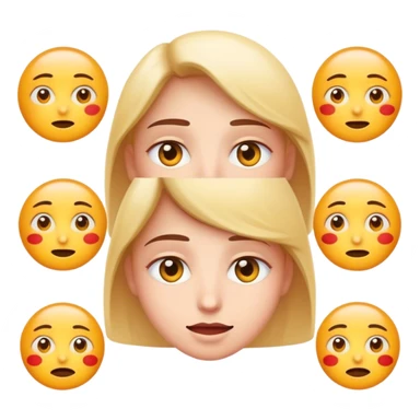 emoji eyes moving up then down as if checking someone out sticker