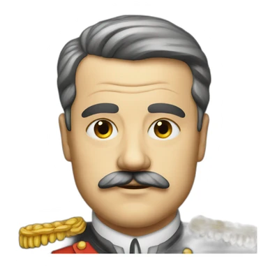 a german dictator sticker