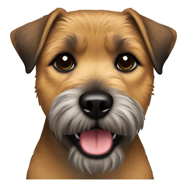 border terrier sticker