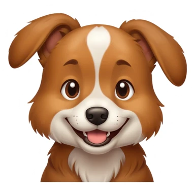 Dog scratching  sticker