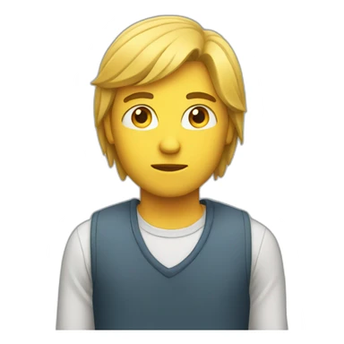 person focused  sticker