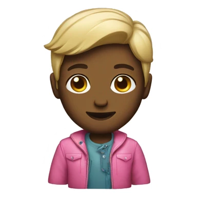 Girly pop man sticker