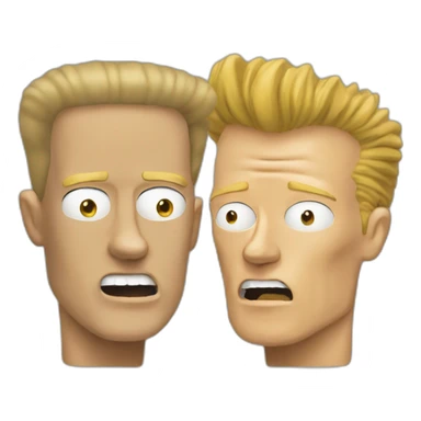 Beavis and Butthead sticker