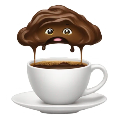 a hungry coffe sticker