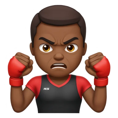 angry sports person sticker