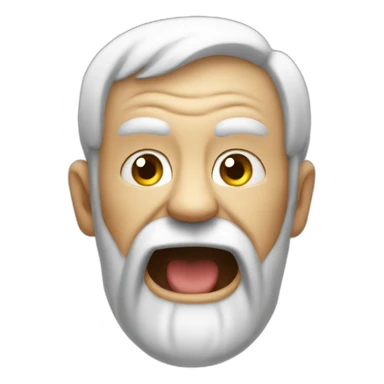 old man yells at soft ram sticker