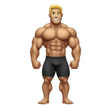 Bodybuilding sticker