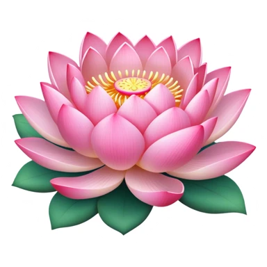 bouquet of lotus flowers sticker