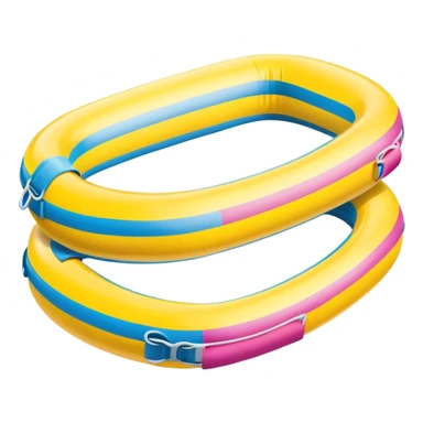 swimming bands sticker