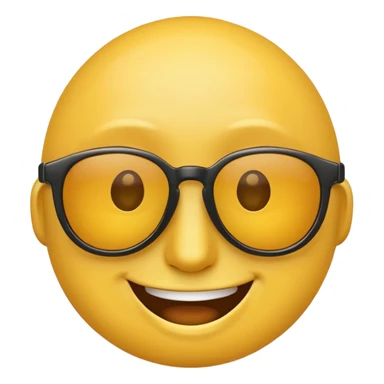 smiling face with sunglasses emoji sticker