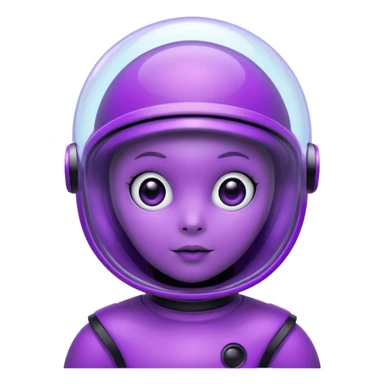 Purple alien with bubble helmet




 sticker