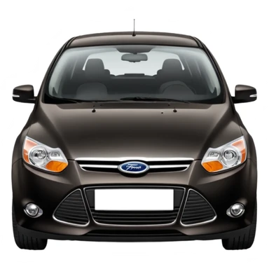 2011 black ford focus sticker