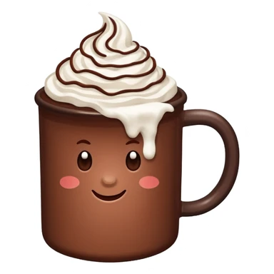 hot cocoa sticker