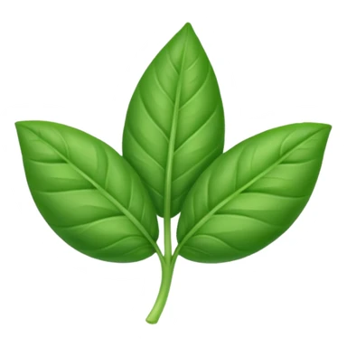 one basil leaf sticker